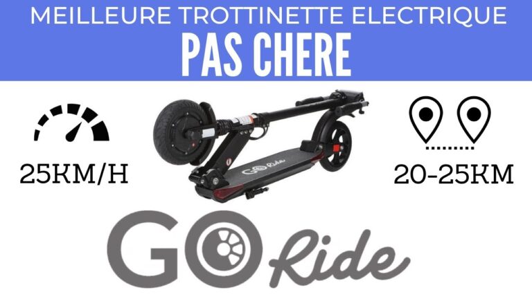 Trottinette électrique Go Ride : le moyen de transport tendance de demain !