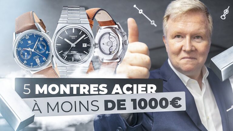Découvrez la meilleure montre automatique à moins de 1000 euros: un véritable bijou horloger !