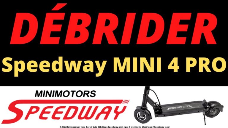 Débridage du Speedway Mini 4 Pro Lite : Boostez votre vitesse en un clin d&#8217;œil !